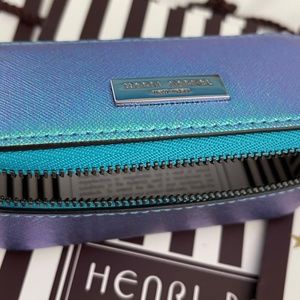 Henri Bendel petrol lipstick case